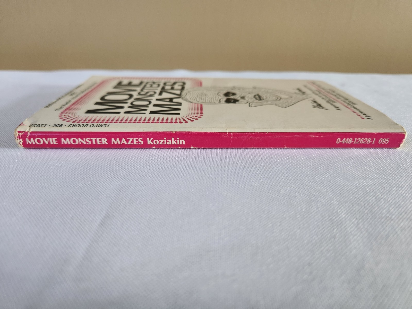 Movie Monster Mazes Paperback Book By Vladimir Koziakin 1976 Horror Halloween