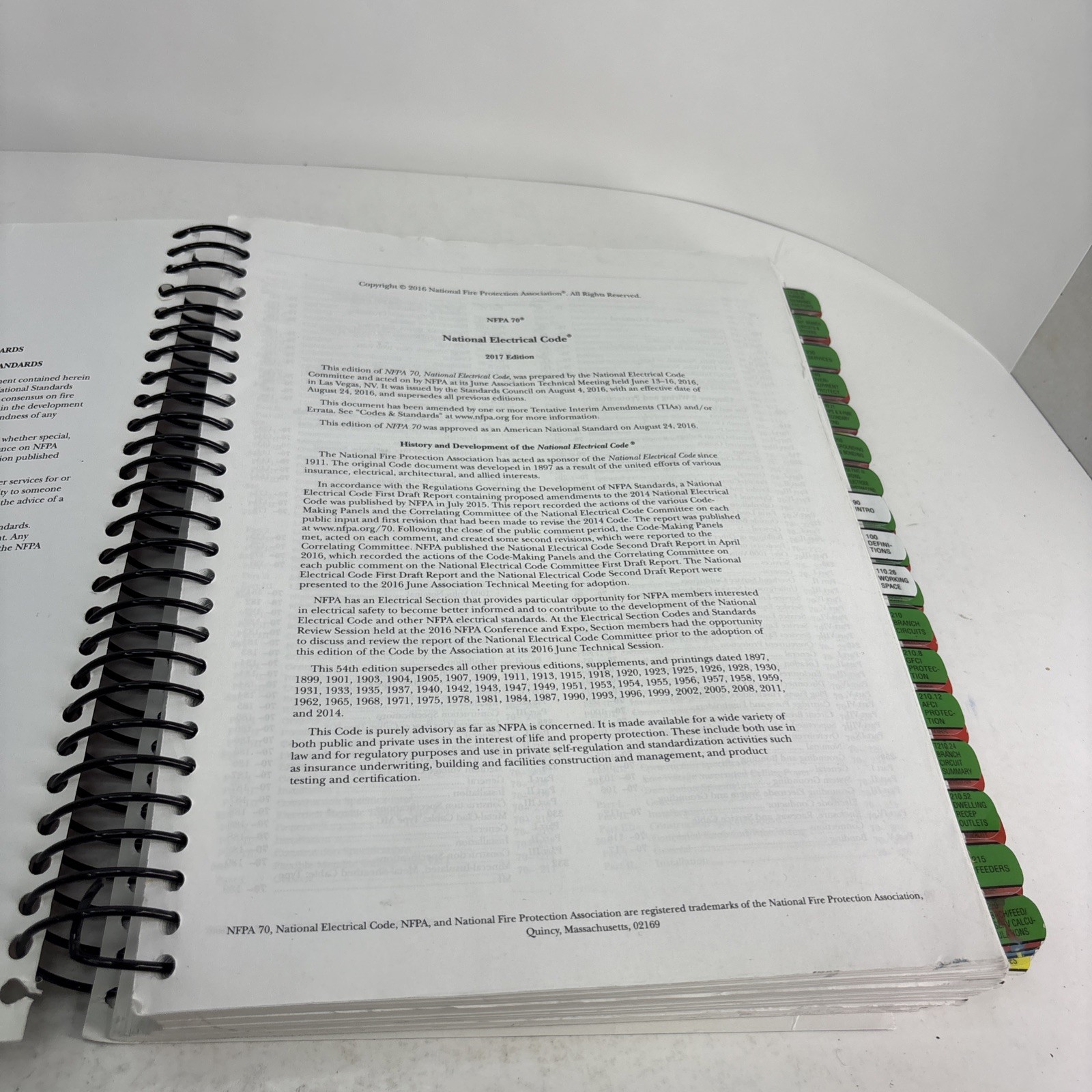 NFPA 70 NEC National Electric Code 2017 Edition – Good