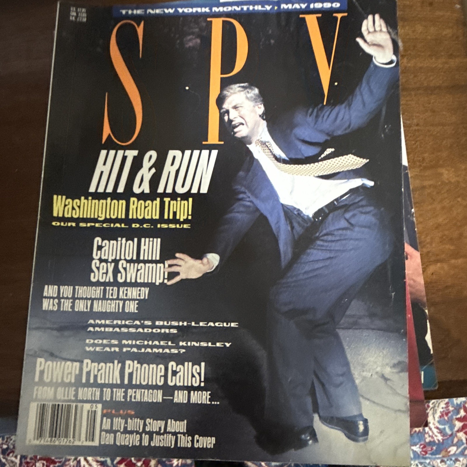 SPY Magazine Feb/May/Jun/Jul/Aug 1990 English Illustrated Monthly NY Monthly