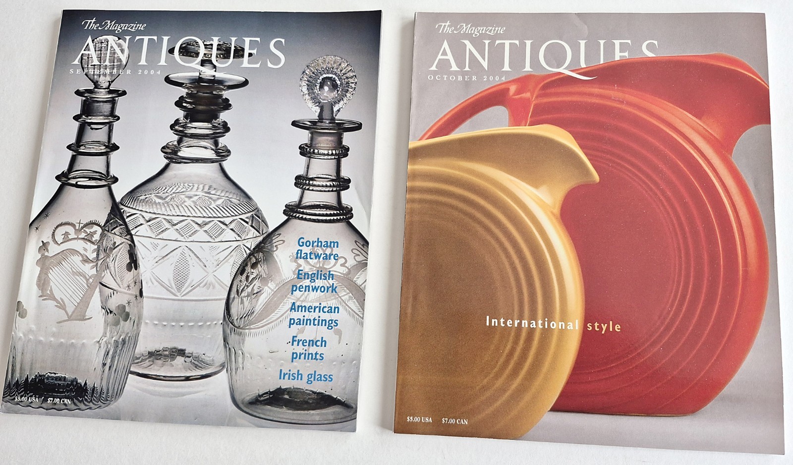 The Magazine ANTIQUES 2004 full set 12 issues