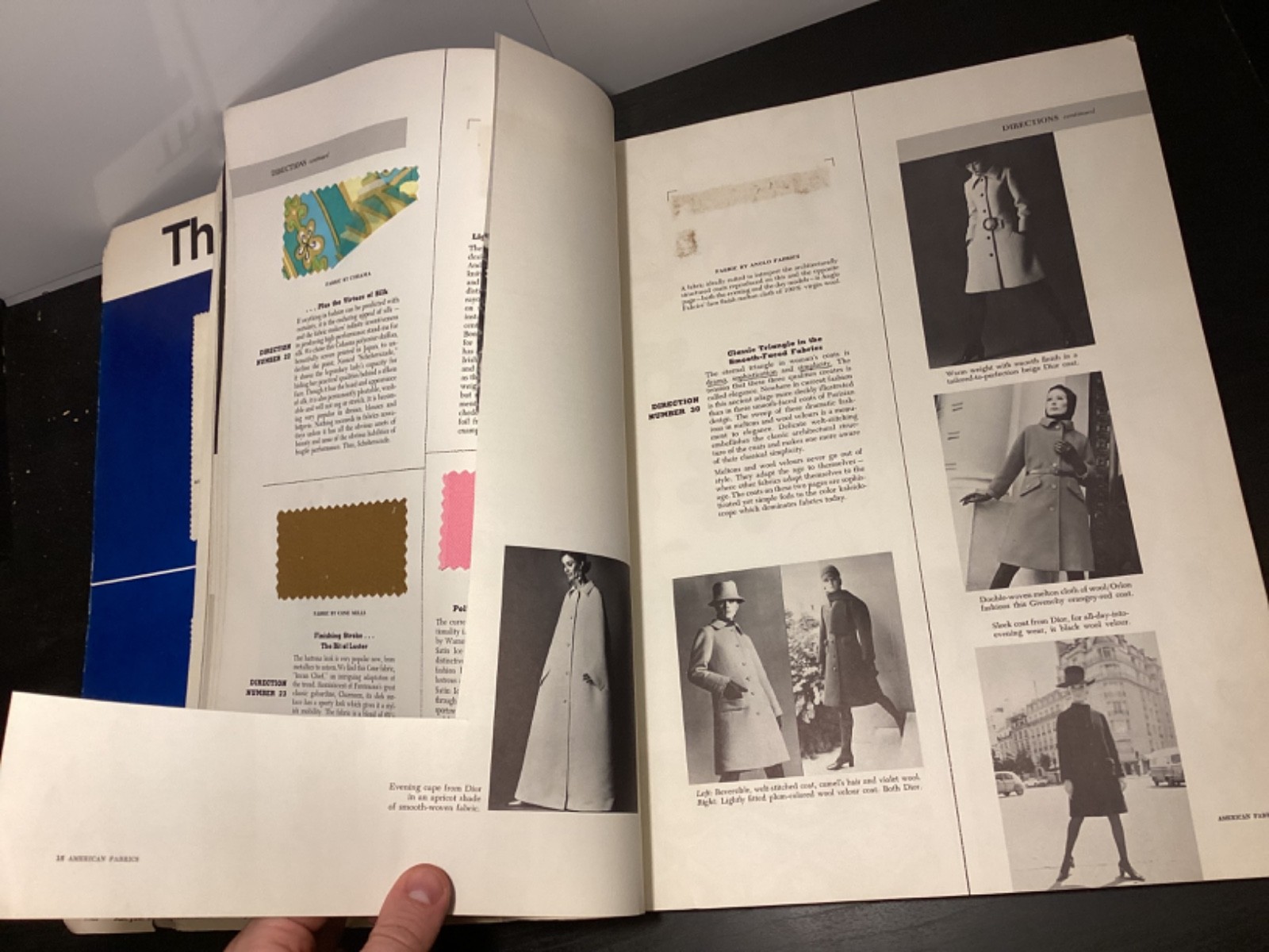 American Fabrics No. 77 – Fall/Winter 1967 – Polyester Issue + Fabric Samples