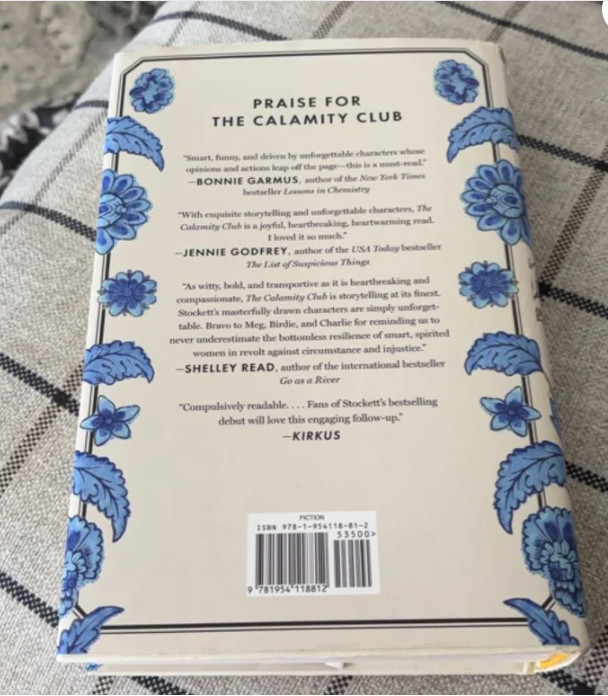 The Calamity Club Kathryn Stockett Novel Paperback Book Fiction Best Seller