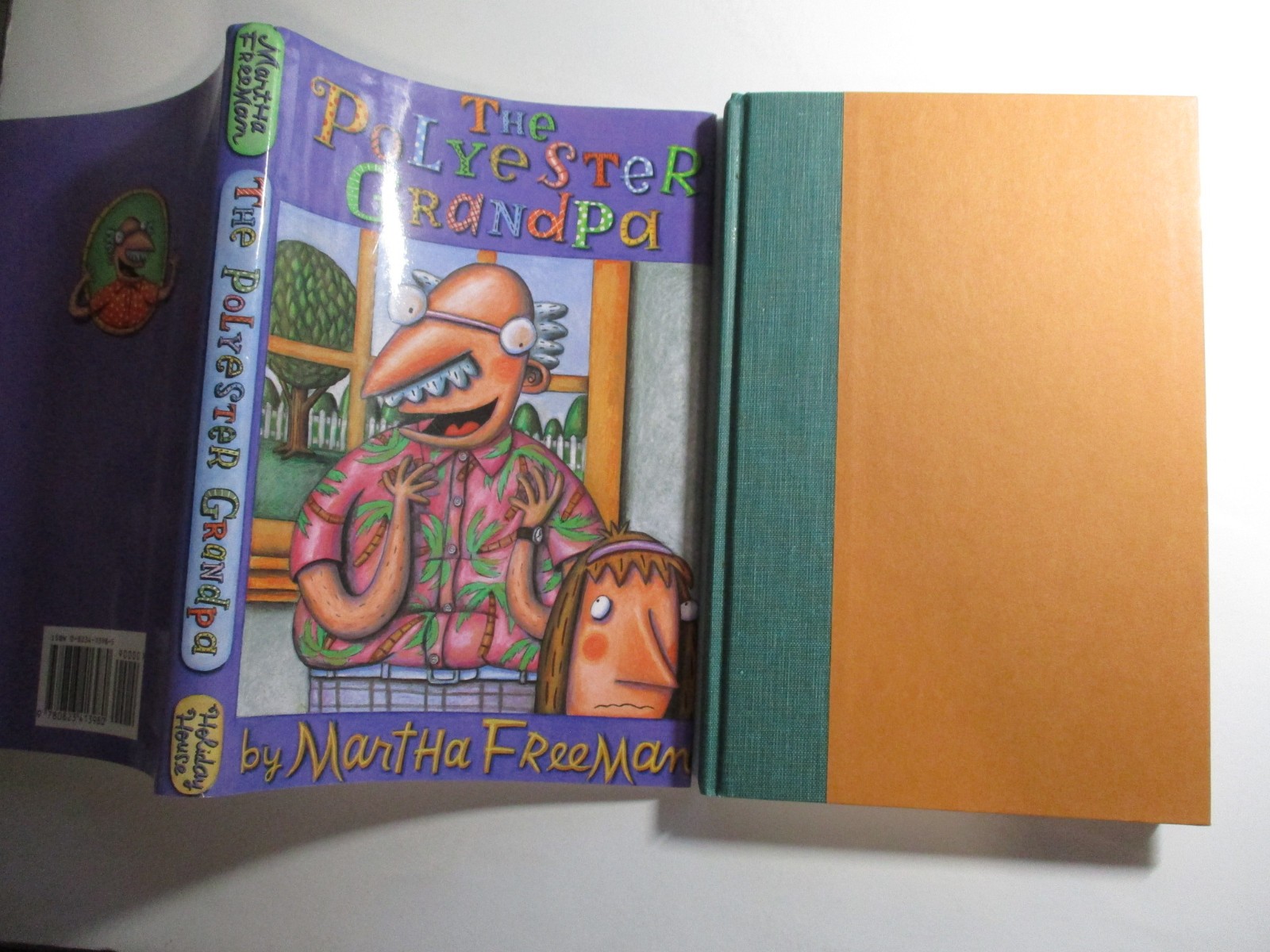 Polyester Grandpa, Martha Freeman, 1st Edition, Hardcover, DJ, 1998