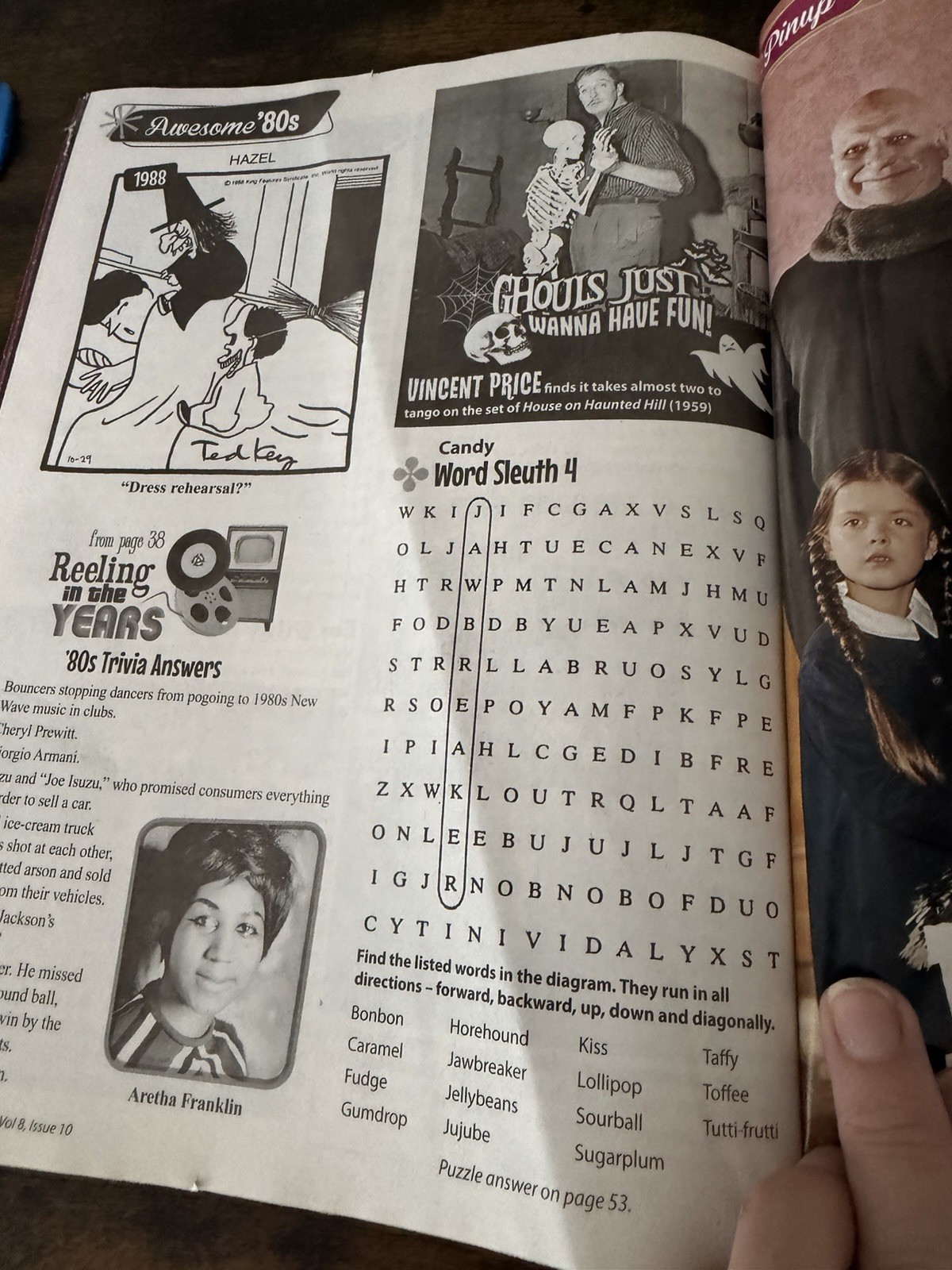 Remind Magazine Ghoulish Greats Halloween Horror Edition October 2016 Rare