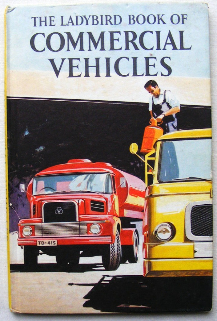 Ladybird Book – Commercial Vehicles-Recognition Series 584-Good/VGC +FREE COVER+