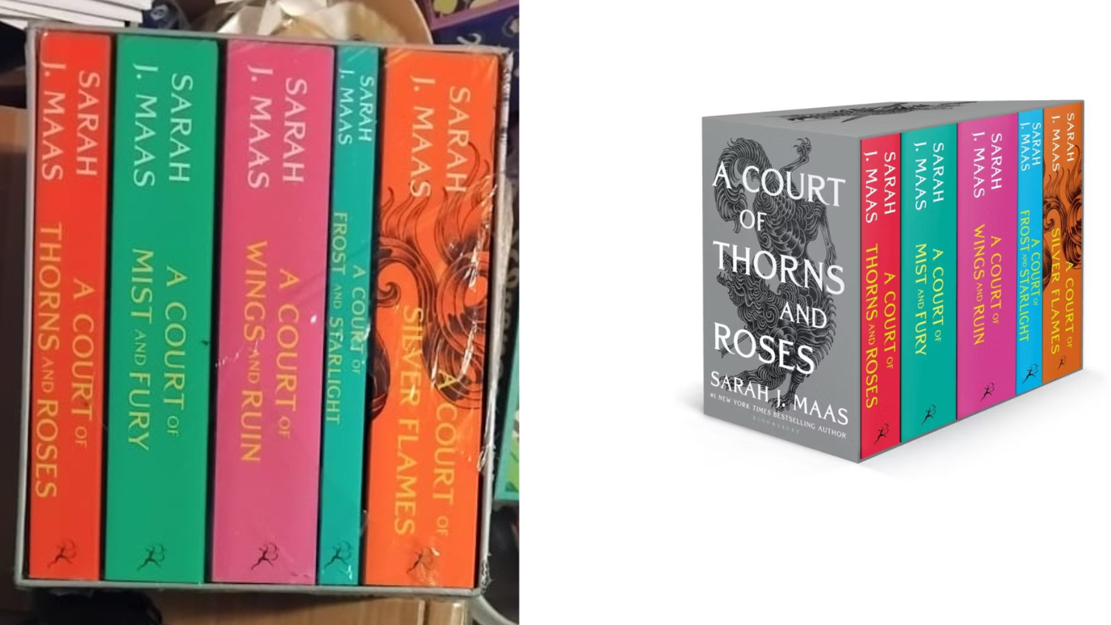 Court of Thorns and Roses Paperback Box Set (5 Books) by Sarah J Maas 2022