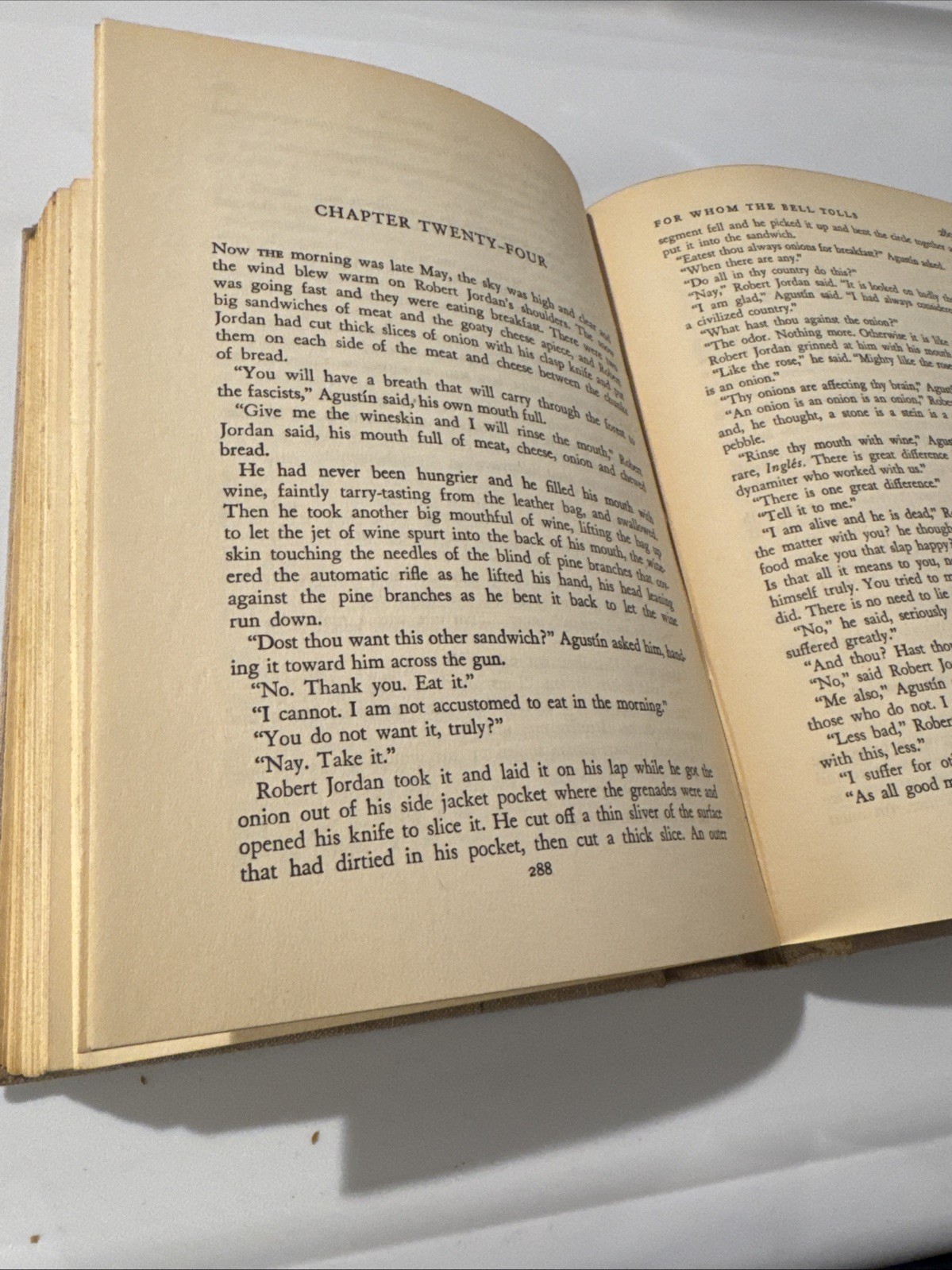 Ernest Hemingway for Whom the Bell Tolls (1940) 1st Edition