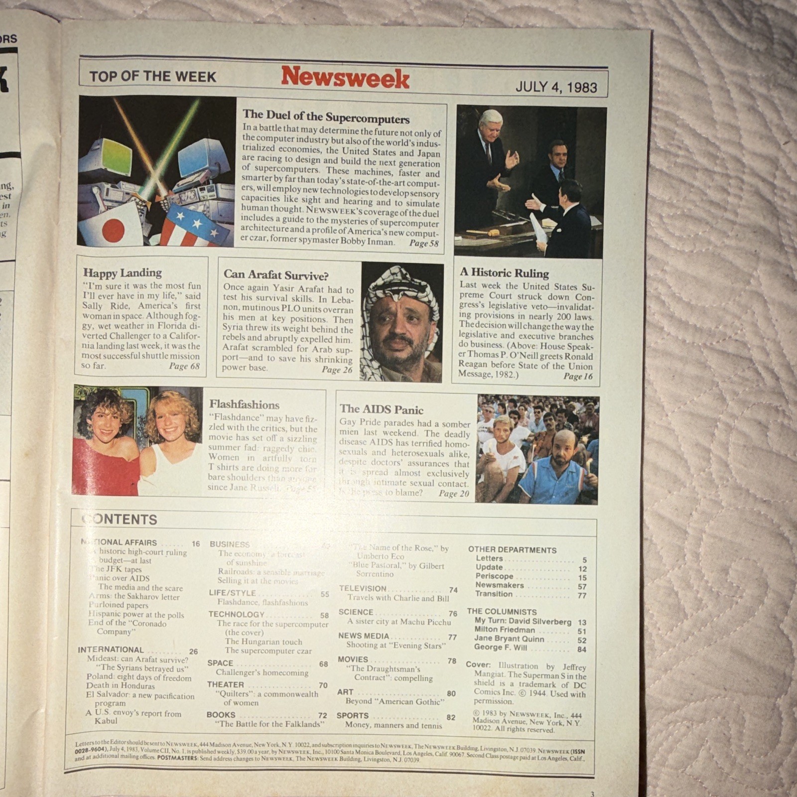 Newsweek July4, 1983
