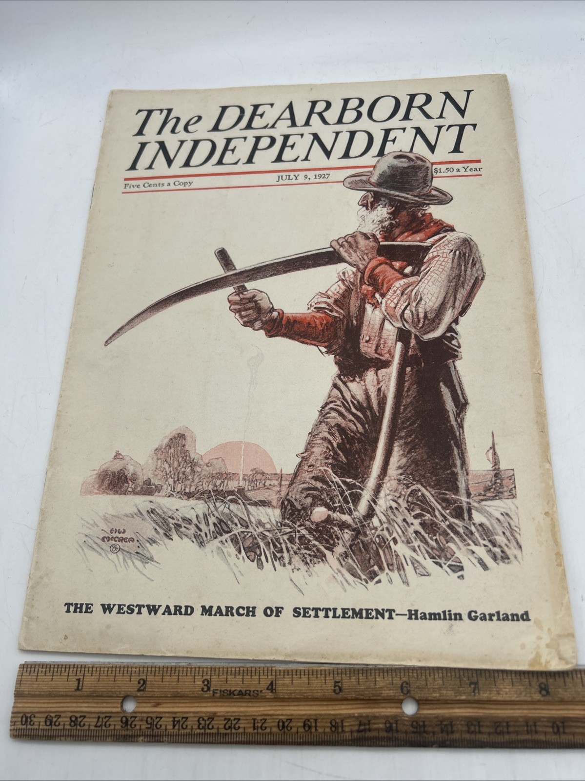 The Dearborn Independent – Henry Ford Magazine July 9th, 1927 Antique