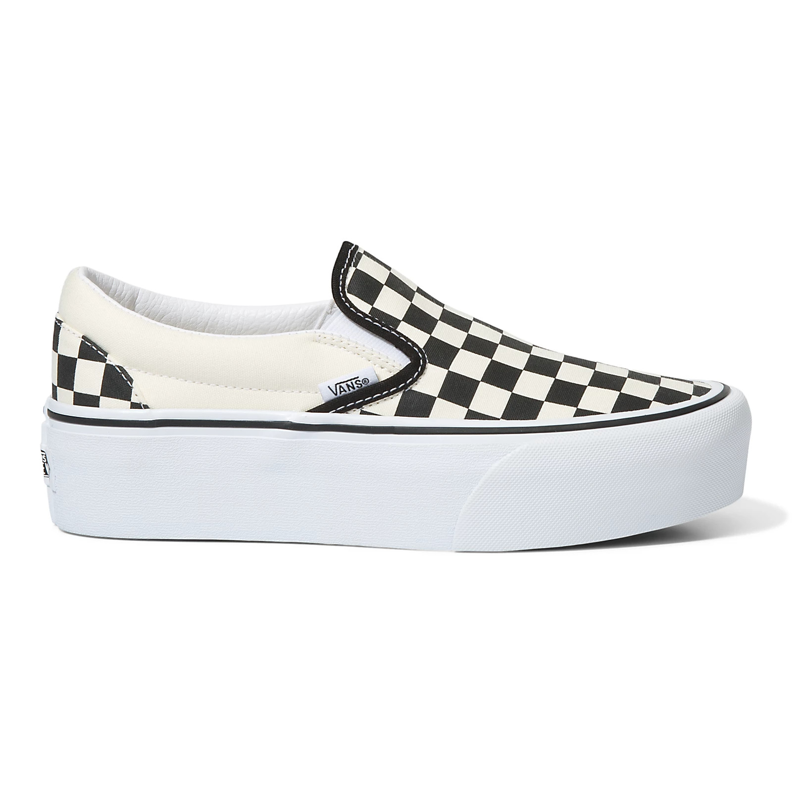 Vans UA Classic Slip-On Stackform Checkerboard Black/Classic White VN0A7Q5RTYQ