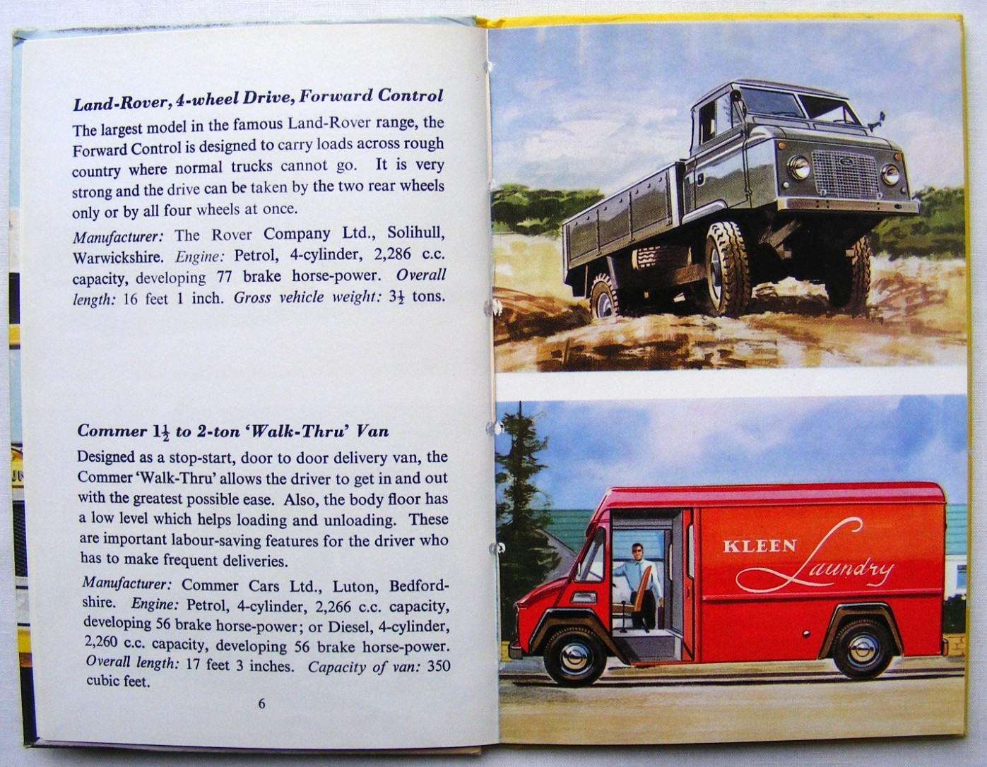 Ladybird Book – Commercial Vehicles-Recognition Series 584-Good/VGC +FREE COVER+