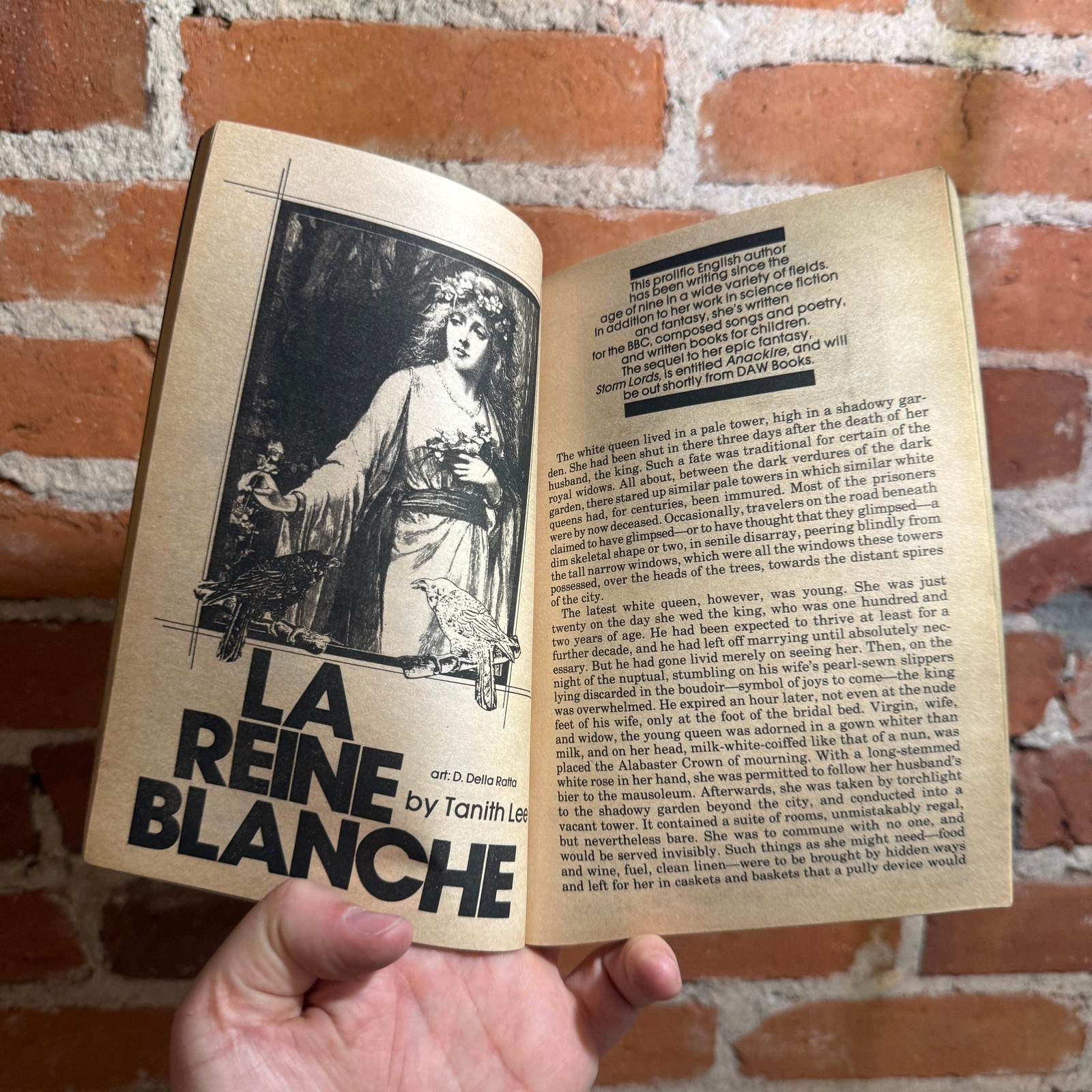 La Reine Blanche – Tanith Lee / Le Guin Story – Asimov Science Fiction July 1983