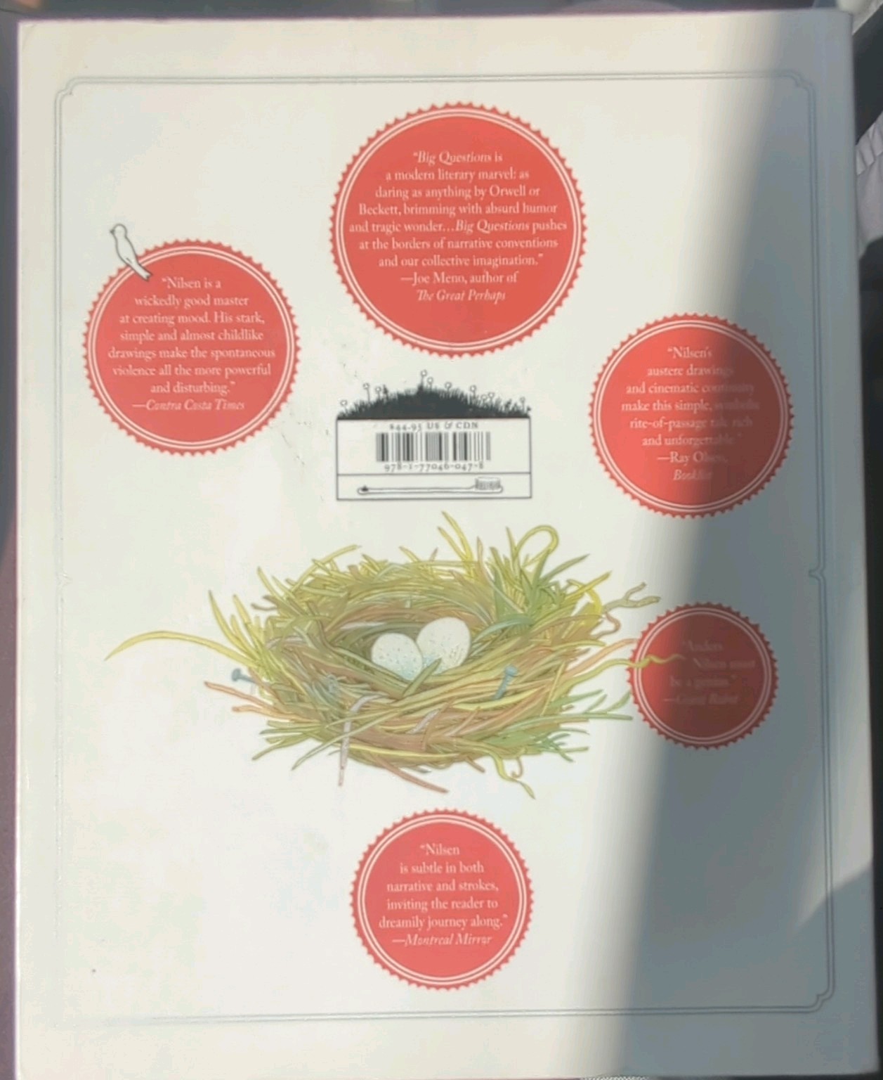 Big Questions Hardcover Illustrated 2009 Drawn & Quarterly Anders Nilsen