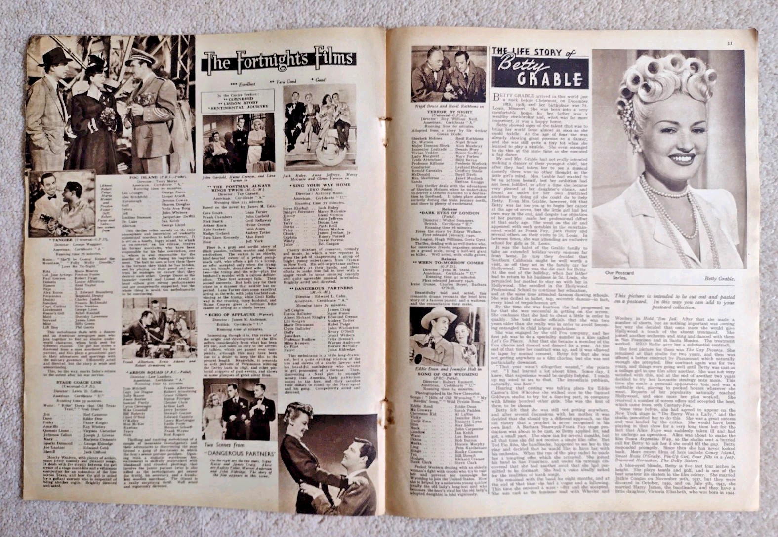 Picture Show magazine x11 1946 issues Garland Sinatra Bergman Cooper +++