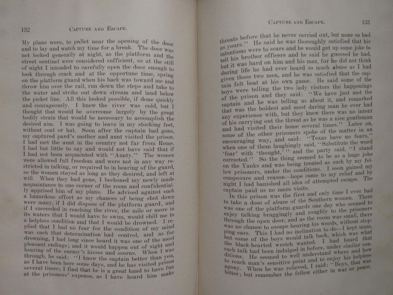 REBEL PRIVATE FRONT AND REAR – CONFEDERATE 8th TEXAS CAVALRY – FIRST EDITION