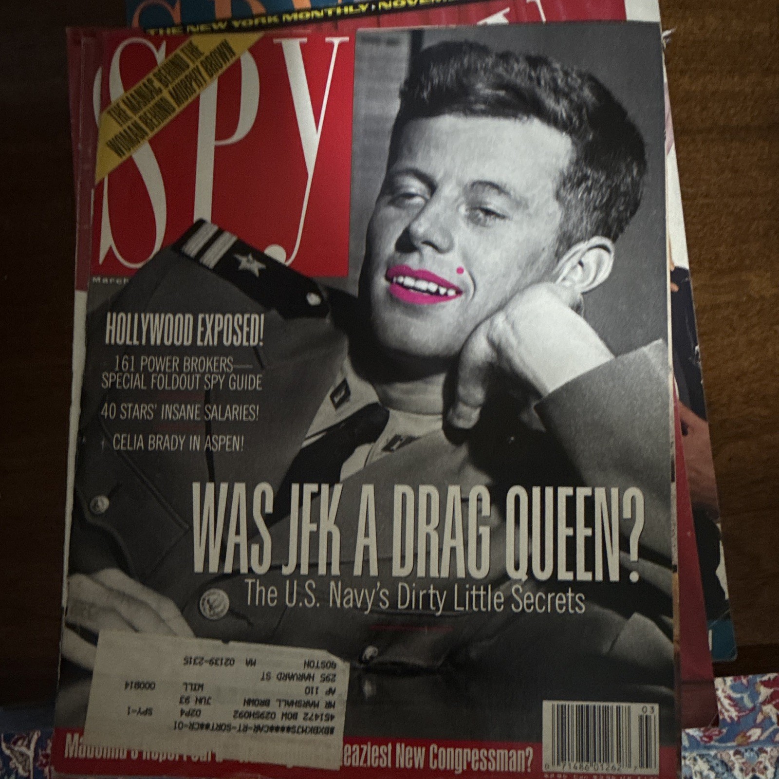 SPY Magazine Feb/May/Jun/Jul/Aug 1990 English Illustrated Monthly NY Monthly