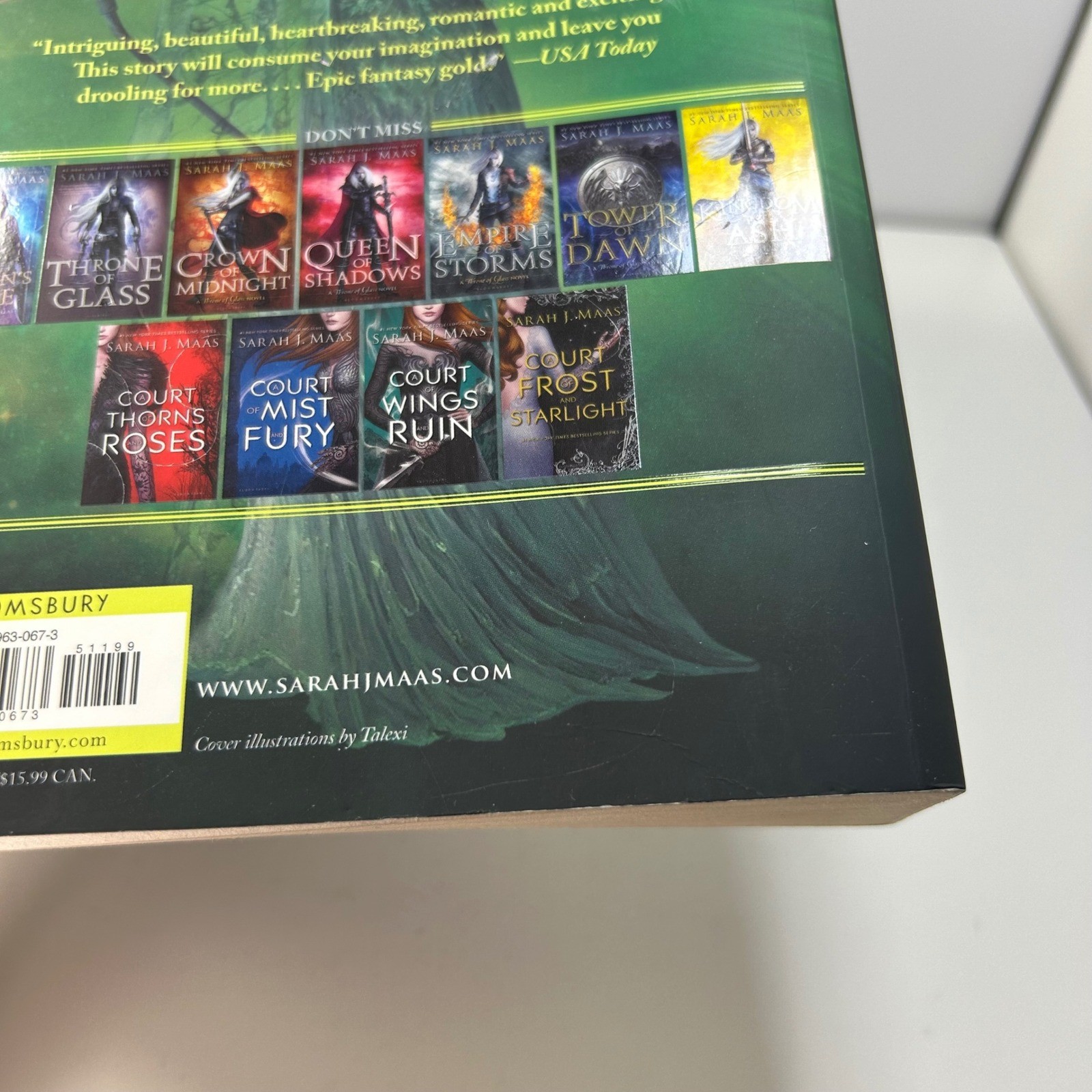 Heir of Fire by Sarah J. Maas Throne of Glass