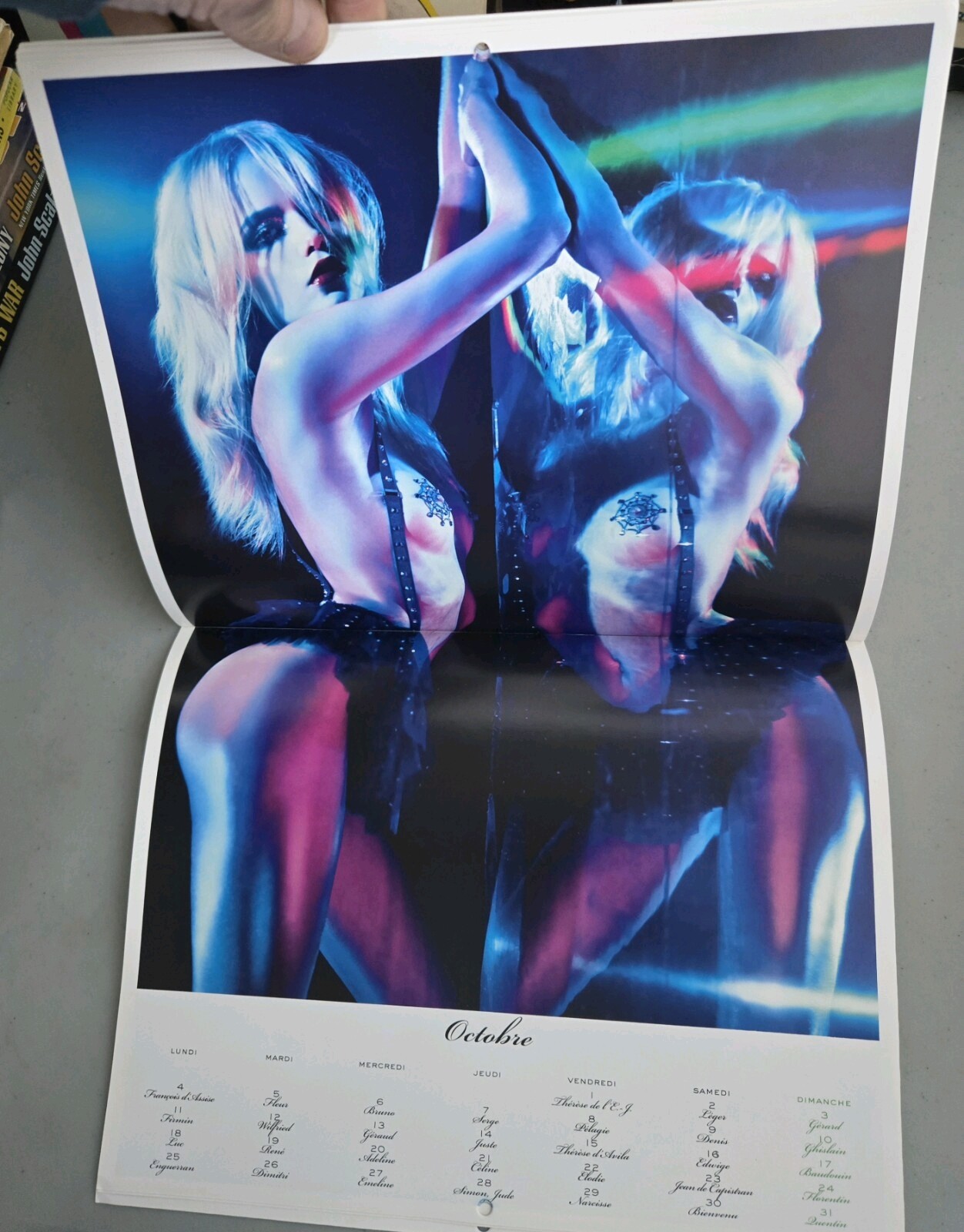 Vogue Paris calendar 2010 Natasha Poly Mario Sorrenti Corine Roitfeld Iselin