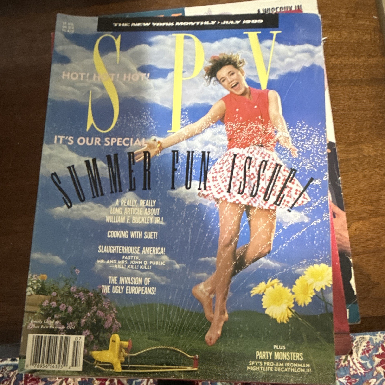SPY Magazine Feb/May/Jun/Jul/Aug 1990 English Illustrated Monthly NY Monthly