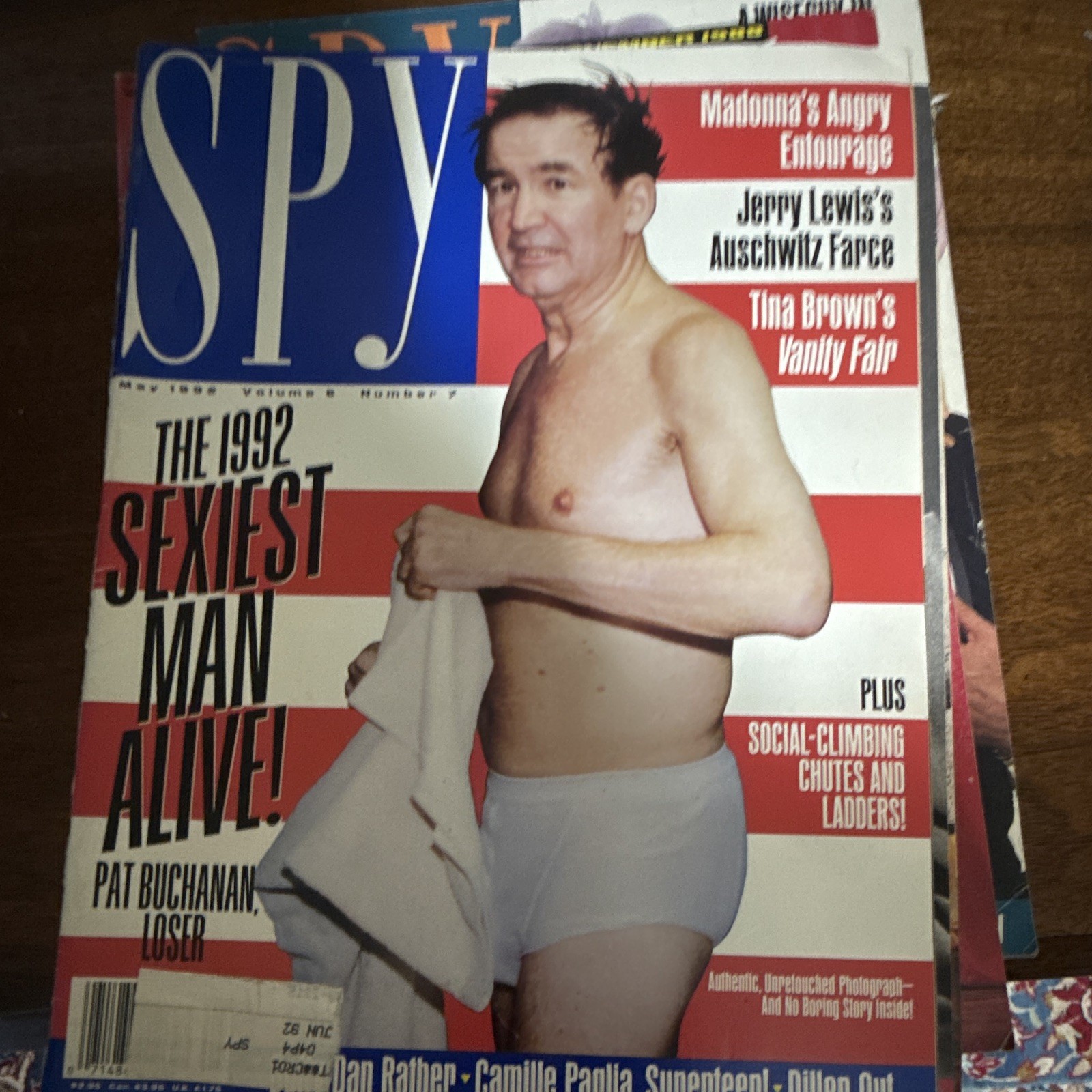 SPY Magazine Feb/May/Jun/Jul/Aug 1990 English Illustrated Monthly NY Monthly
