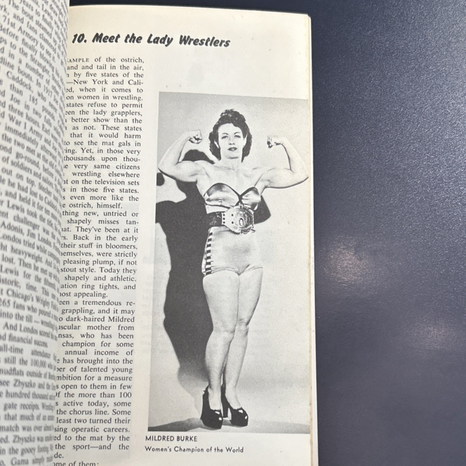 Sid Feder Wrestling Book Softcover Key Publishing Co. Vintage copyright 1952
