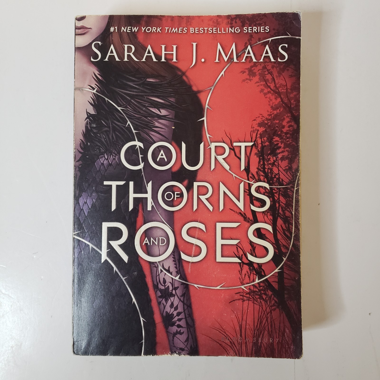 A Court Of Thorn And Roses Original Cover Paperback Book Sarah J. Maas 2015