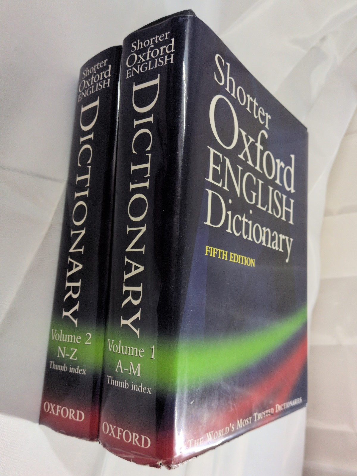 Shorter Oxford English Dictionary Fifth Edition 2-Volume Hardcover Set 2003