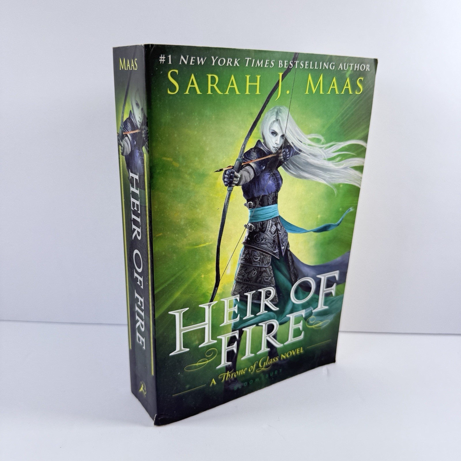 Heir of Fire by Sarah J. Maas (2015, Trade Paperback) OOP Book 3 Throne Of Glass