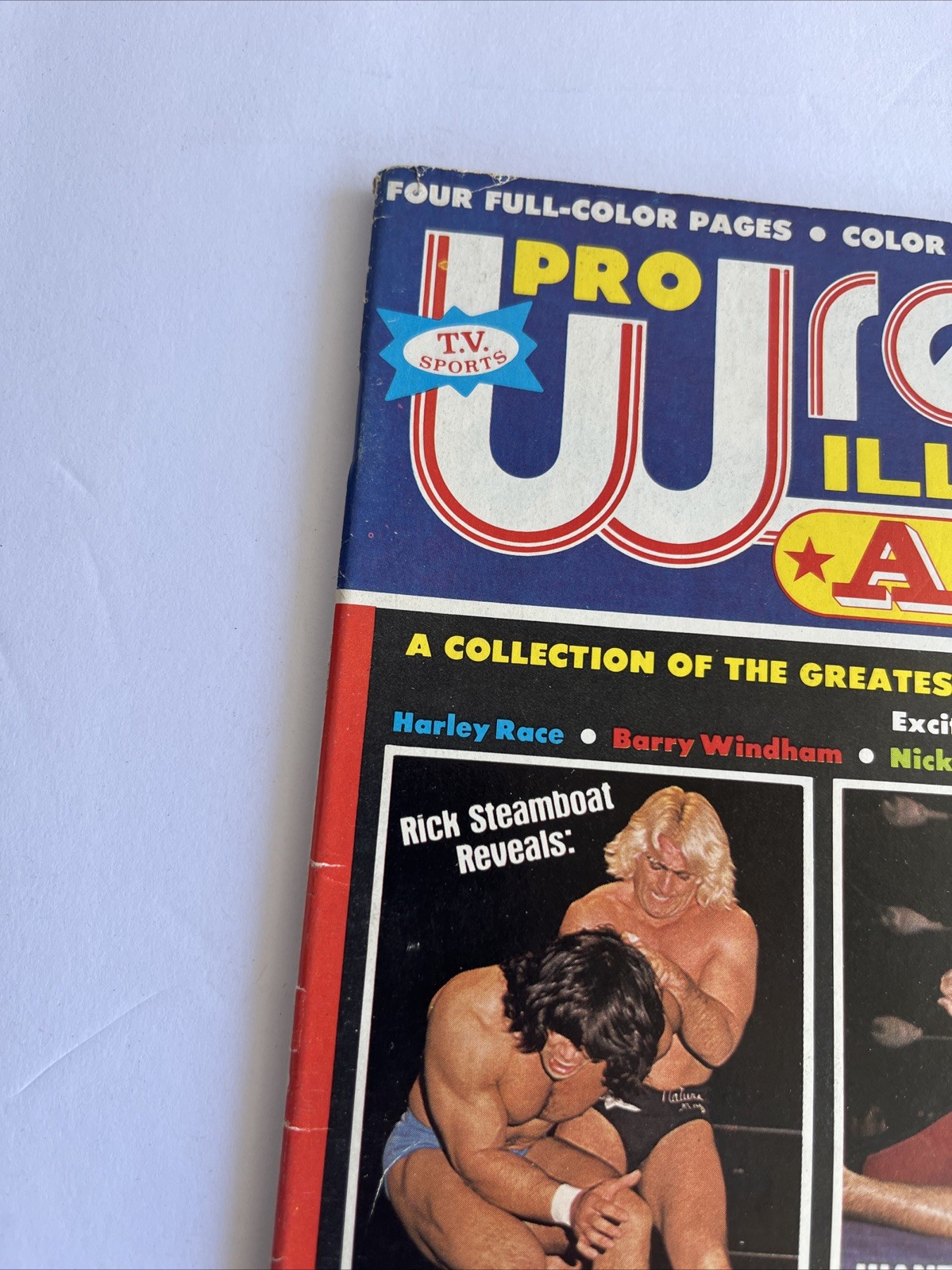 Pro Wrestling Illustrated Magazine PWI April 1983 Mascaras Andre Poster Dusty
