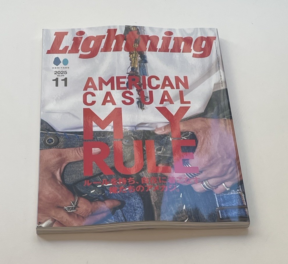 LIGHTNING v379 Japan MEN FASHION Magazine NOVEMBER 2025 AMERICAN CASUAL SPECIAL
