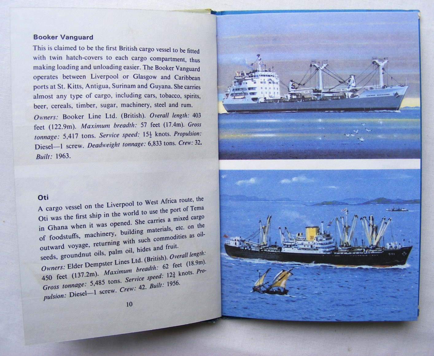 Ladybird Book – Merchant Ships – Recognition 584 -1st Edition- VGC +FREE COVER+