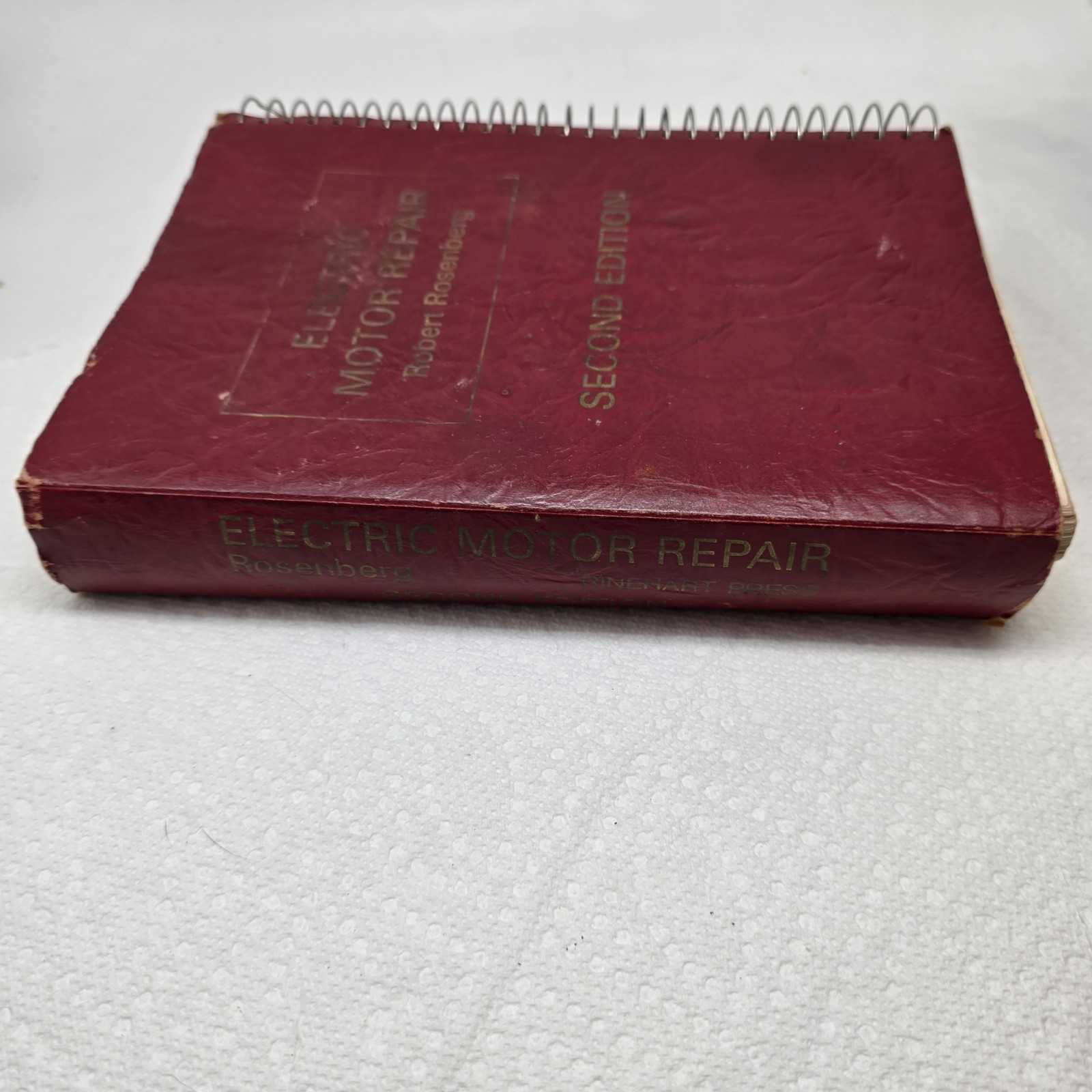 Electric Motor Repair Rosenberg 1970 Second Edition Electrical Engineering Holt