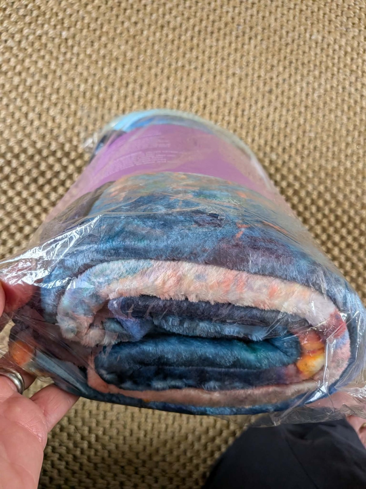 Illumicrate Celestial Night Blanket – 100% Polyester – Multi Coloured – Machine