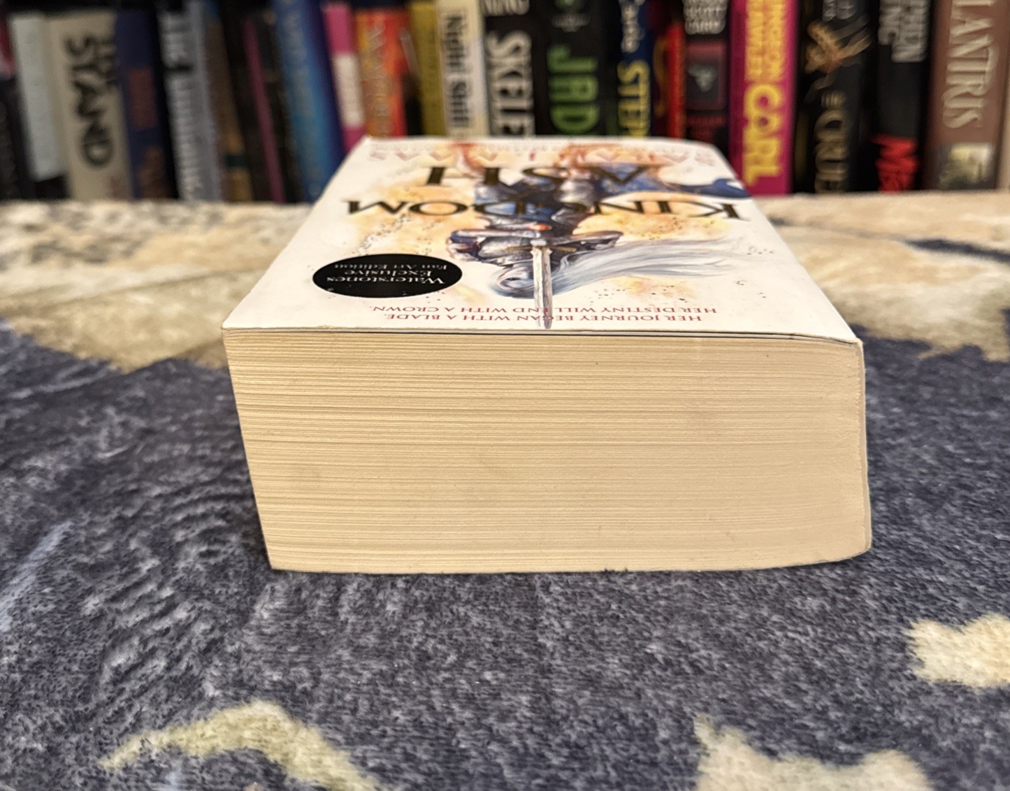 Kingdom of Ash – Sarah J Maas – UK 1st Edition/Print OOP Paperback, Fan Art, VG