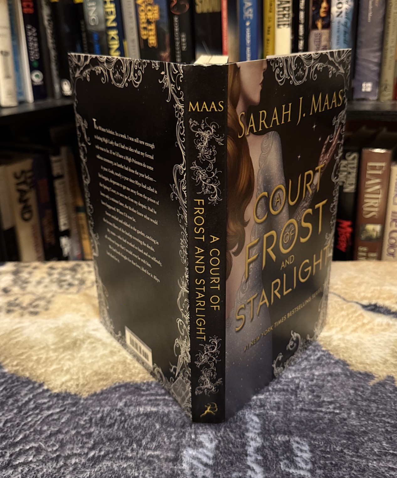 A Court of Frost and Starlight – Sarah J Maas (Hardcover) 1st/1st OOP Cover, VG+