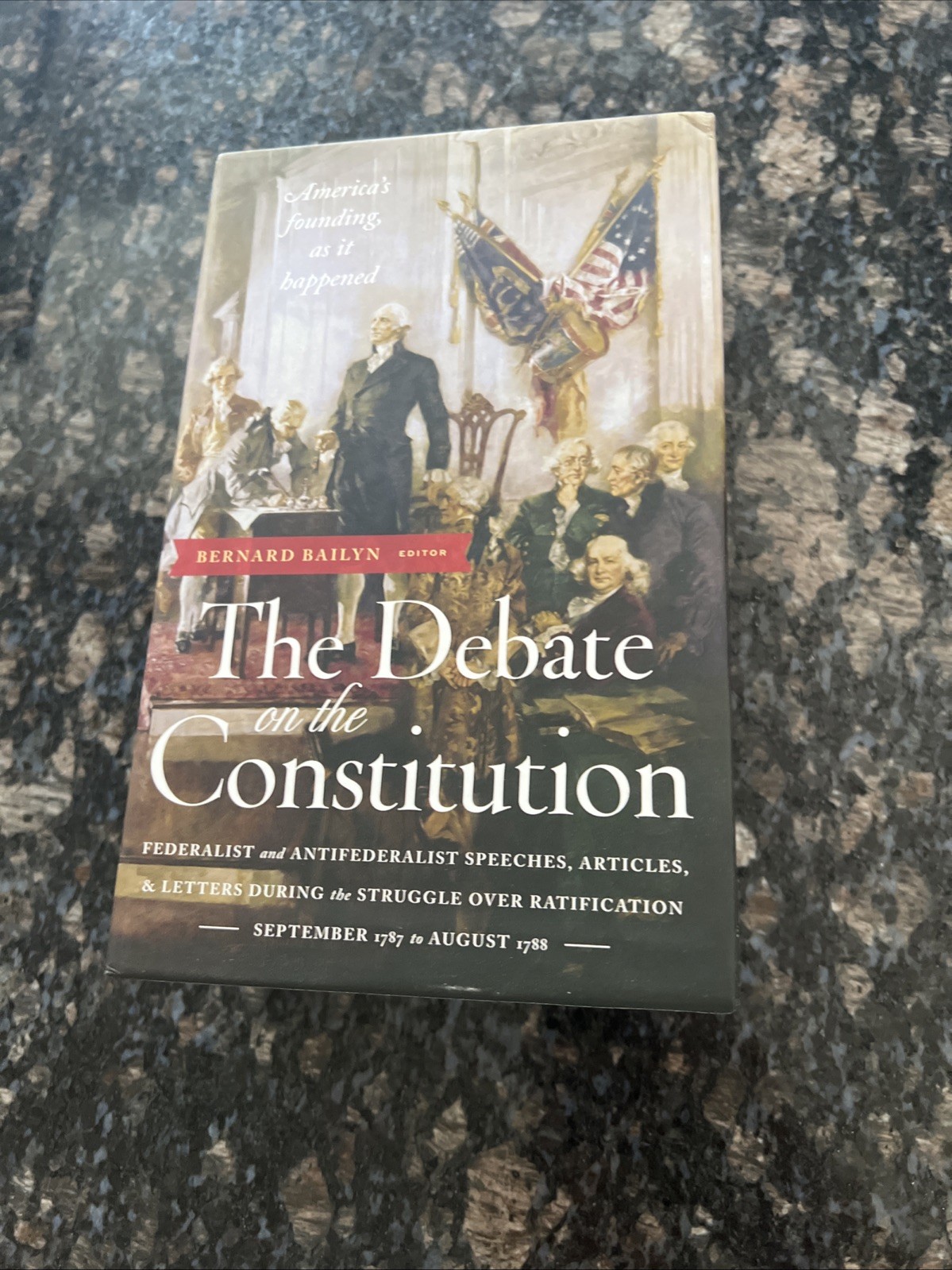 Library of America: THE DEBATE ON THE CONSTITUTION Vol. 1 & 2~Slip Cover