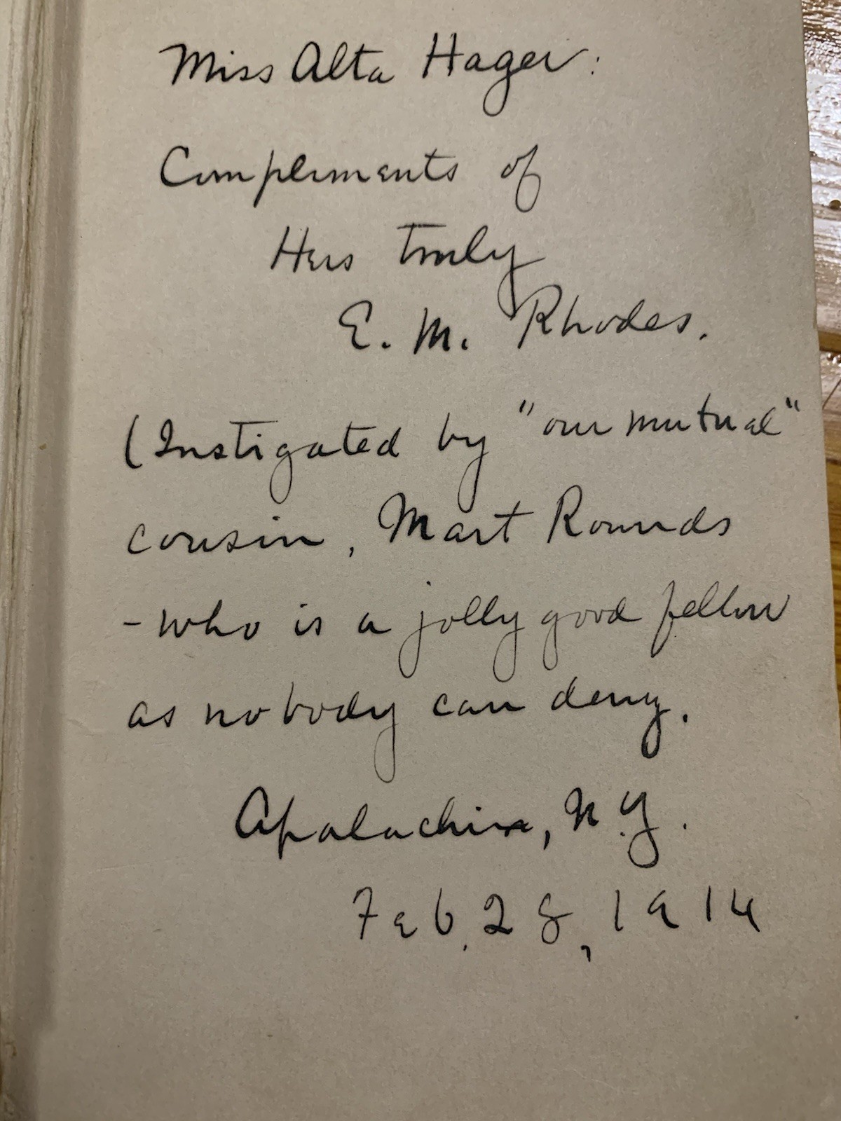Good Men and True 1st Edition, 1910, Signed by Author, Eugene Manlove Rhodes