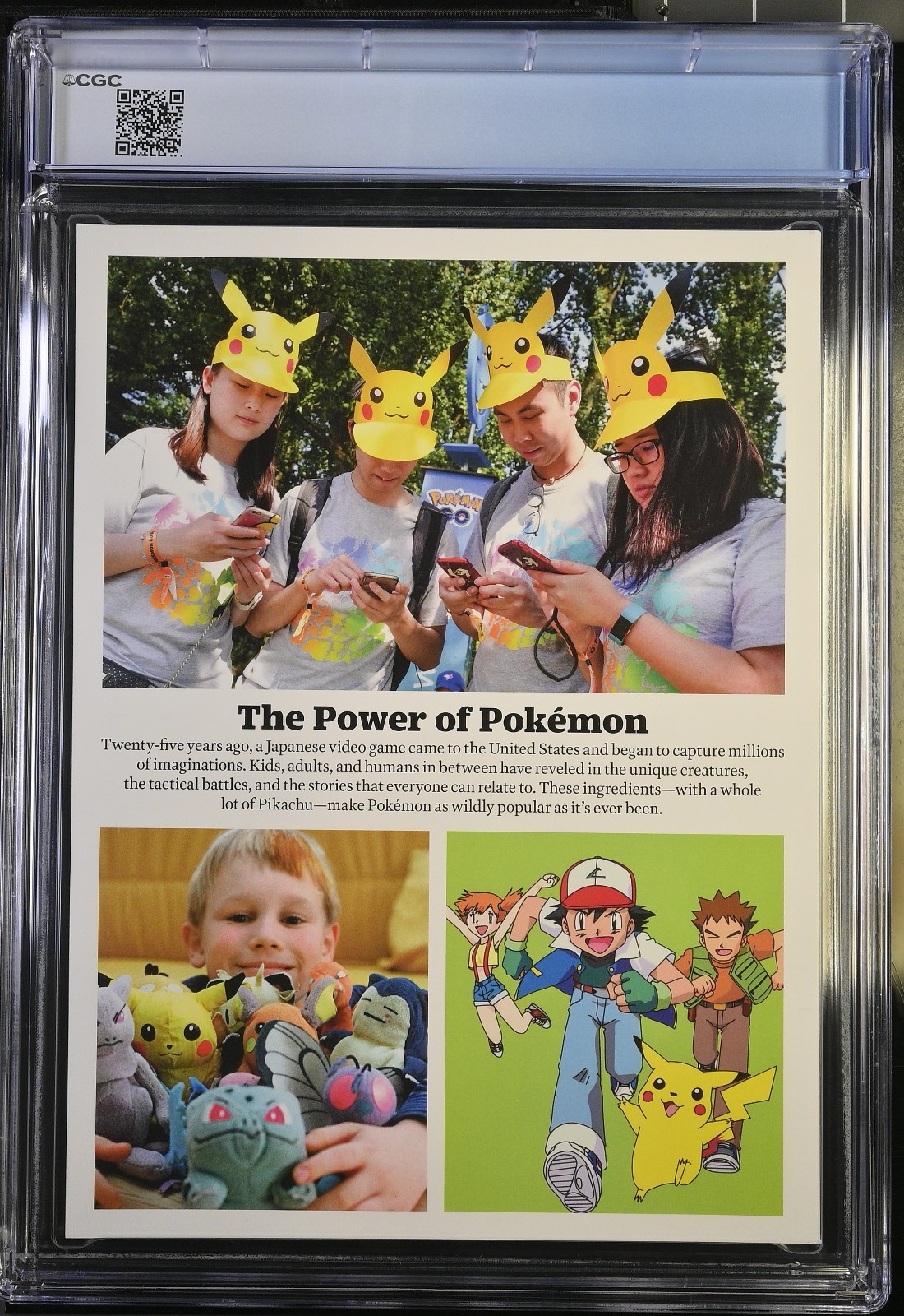 Time Pokémon Special Edition Pikachu Variant Cover Jul 25 CGC 9.8