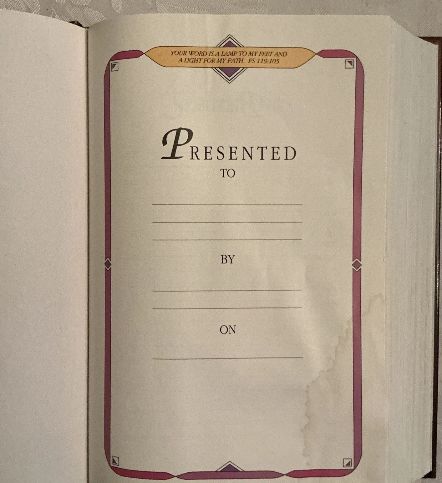 NIV Prophecy Marked Reference Study Bible 1998 Hardcover
