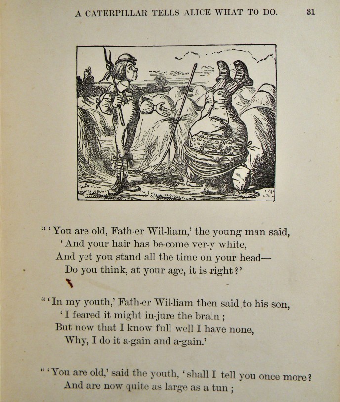 RARE Alice in Wonderland FIRST EDITION Lewis Carroll TENNIEL ILLUSTRATED Antique