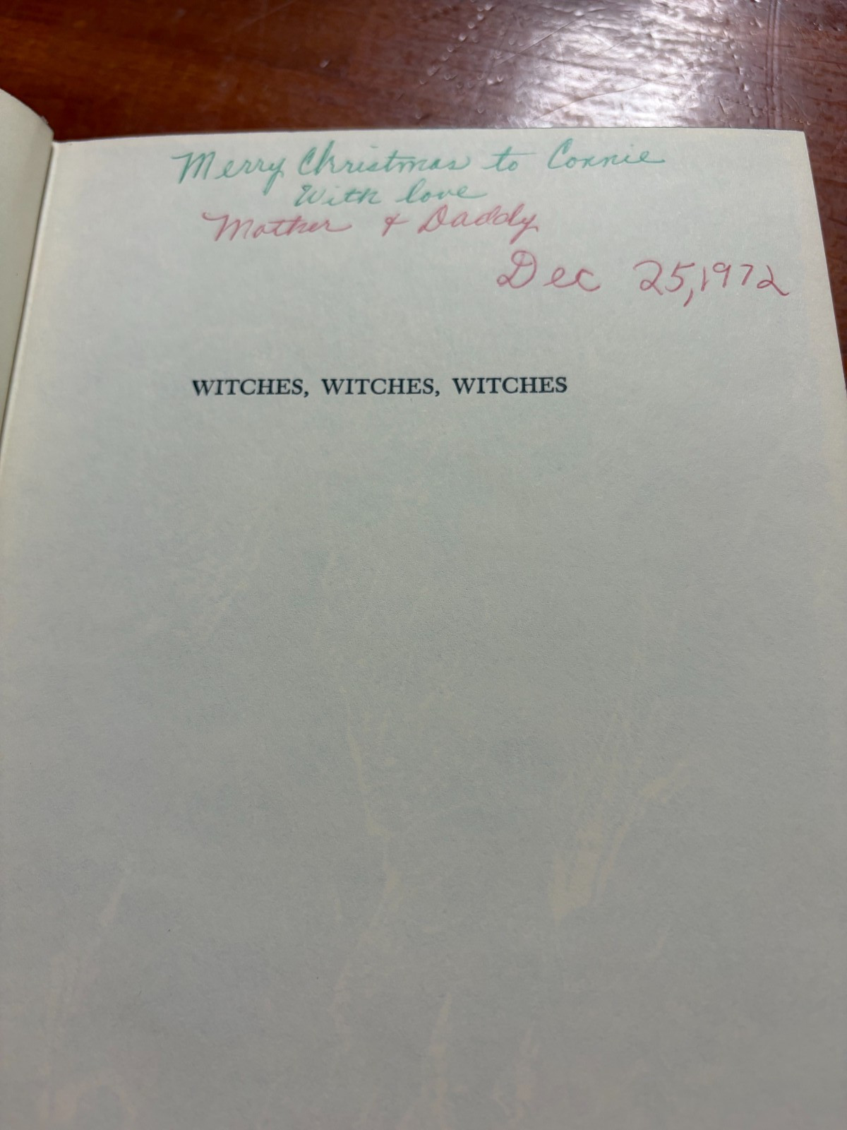 WITCHES, WITCHES, WITCHES by Helen Hoke Vintage Halloween Book 68 years old HC