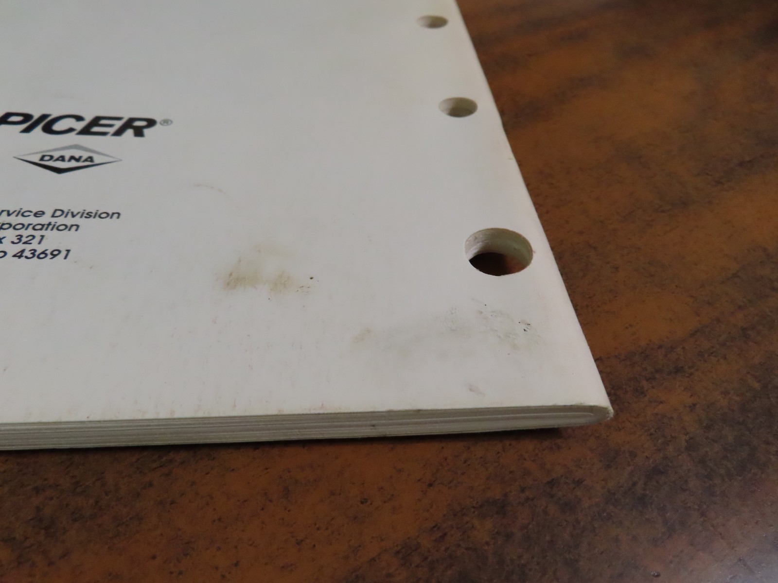 SPICER Front and Rear Axle Parts Jeep Eagle 1978-1991 X510-6DSD June 1991