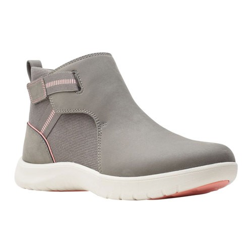 Clarks Adella Cove Women’s Slip-On Sneakers – OrthoLite Footbed, Hook-and-Loop C