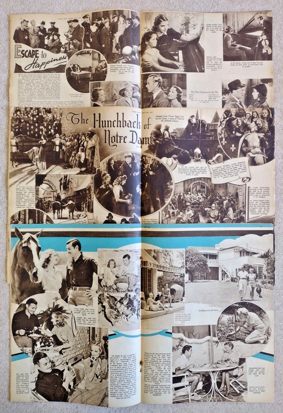 Picture Show magazine x13 1940 issues WW2 Home Front – all listed