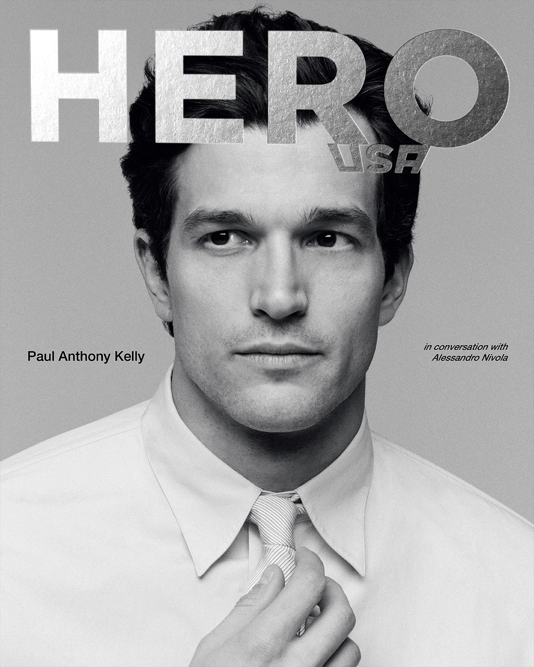 New HERO Men’s MAGAZINE USA Edition DNA Paul Anthony Kelly WONDERLAND Hudson YSL
