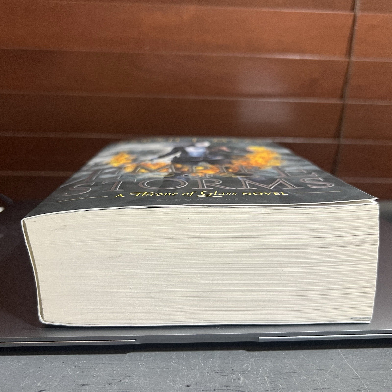Throne of Glass EMPIRE OF STORMS by Sarah J Maas PAPERBACK OOP Cover YA Fantasy