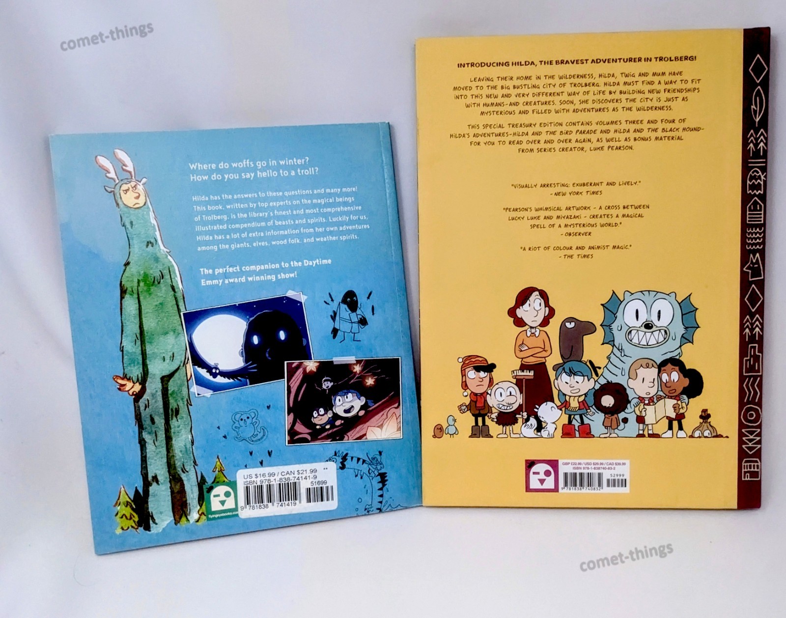 LOT 5 HILDA by Luke Pearson ~ Great Parade Hidden People Netflix Children’s