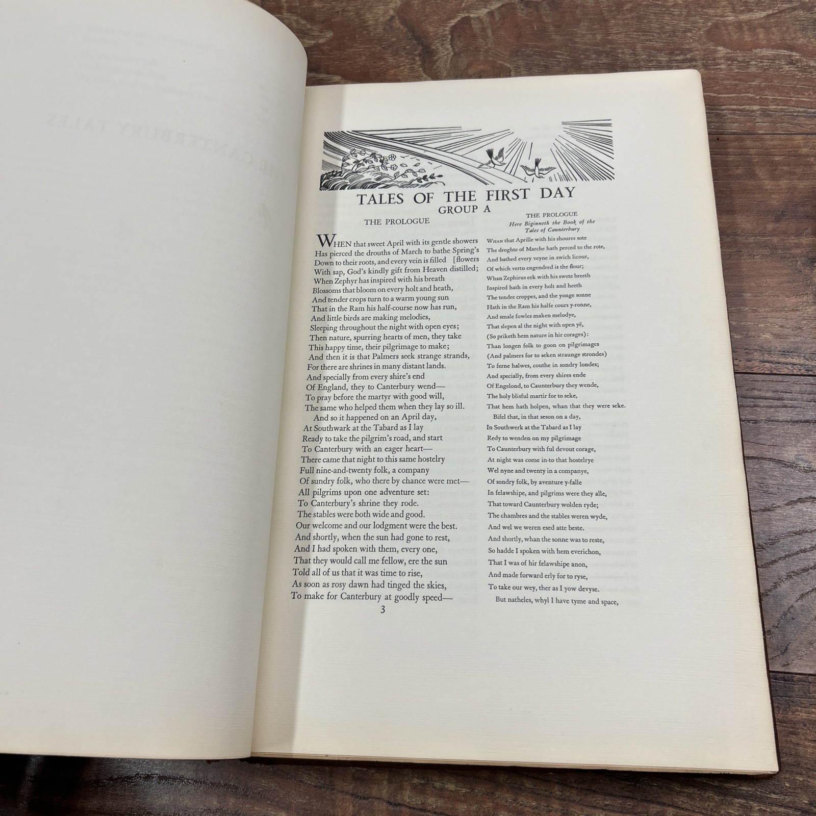 1930s First Edition CANTERBURY TALES OF GEOFFREY CHAUCER #48 of 75 Rockwell Kent