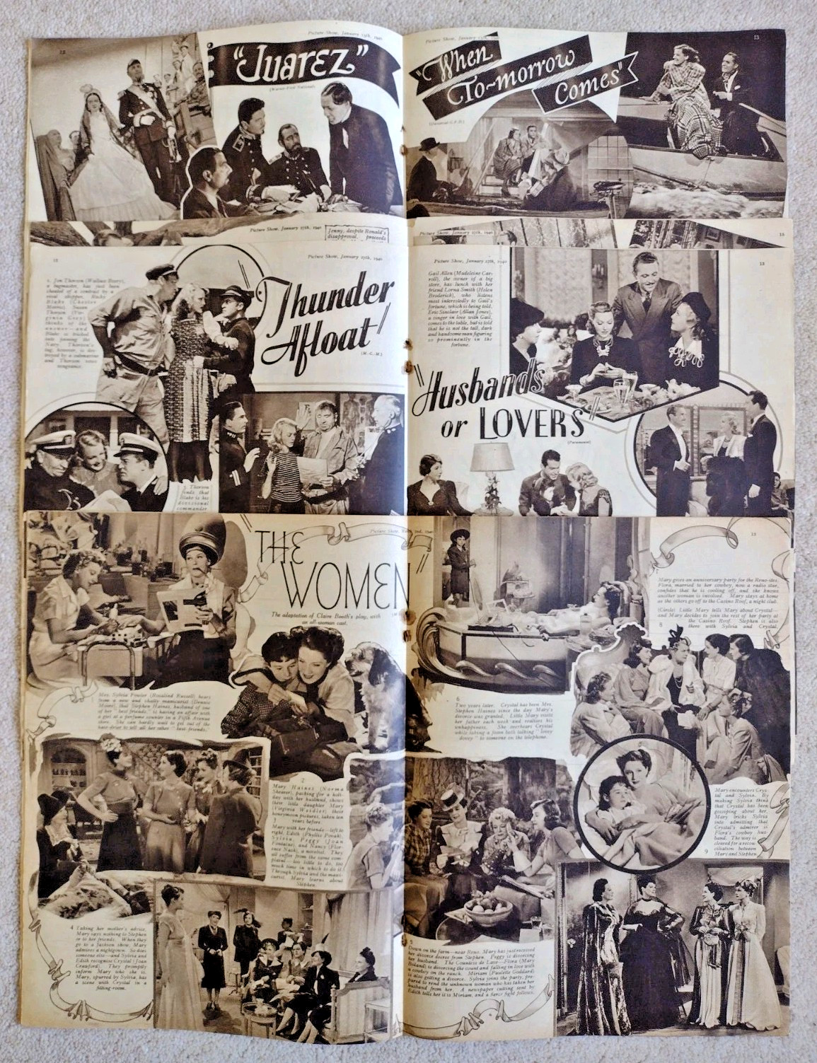 Picture Show magazine x13 1940 issues WW2 Home Front – all listed