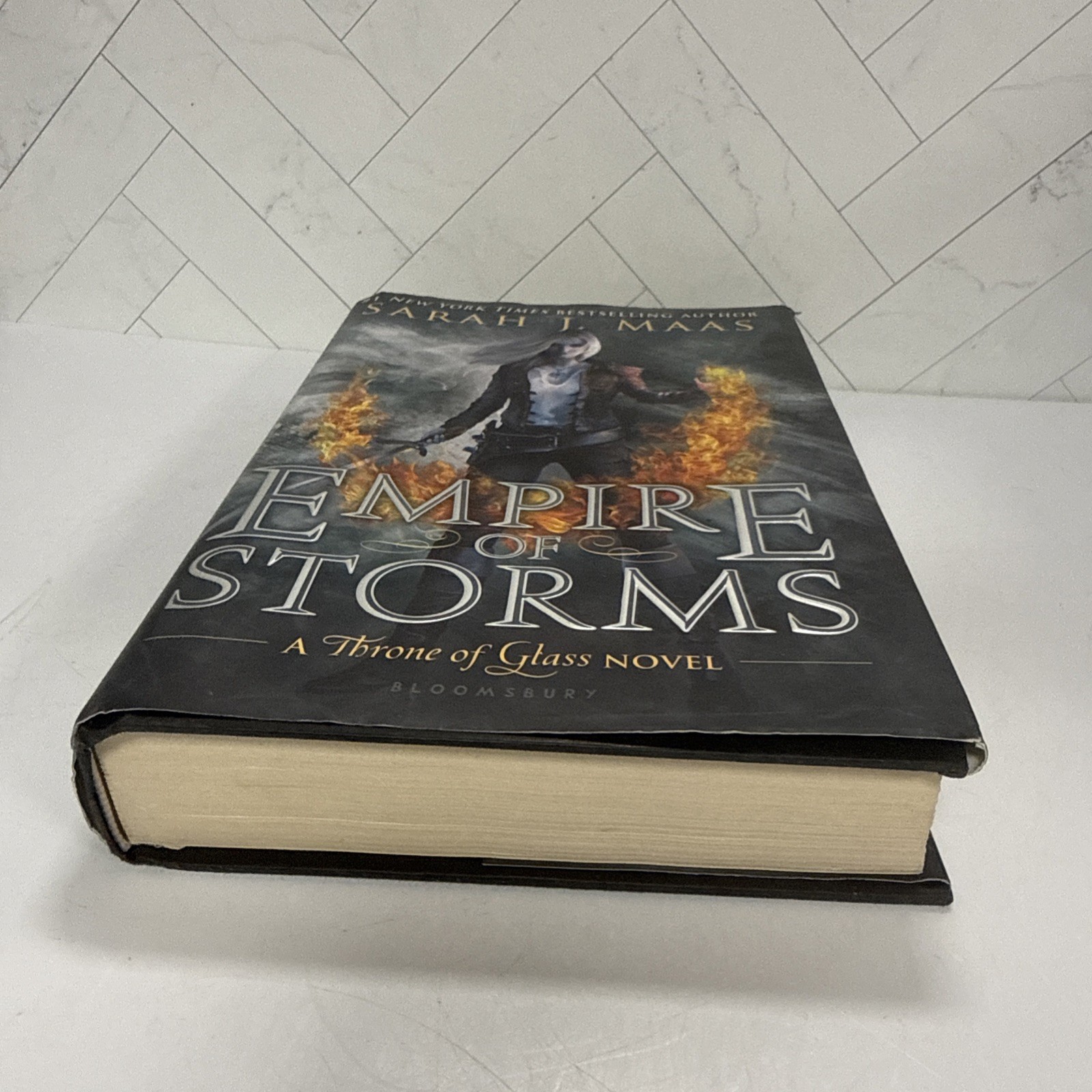 Empire of Storms Sarah J Maas Hardcover 1st Edition 1st Print Original OOP Cover